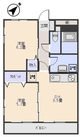 ＰＩＡＳの物件間取画像